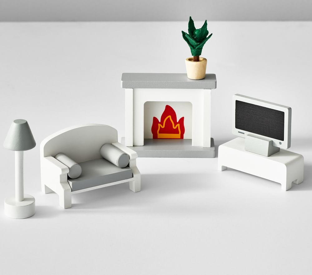 Dollhouse Living Room Accessory Set